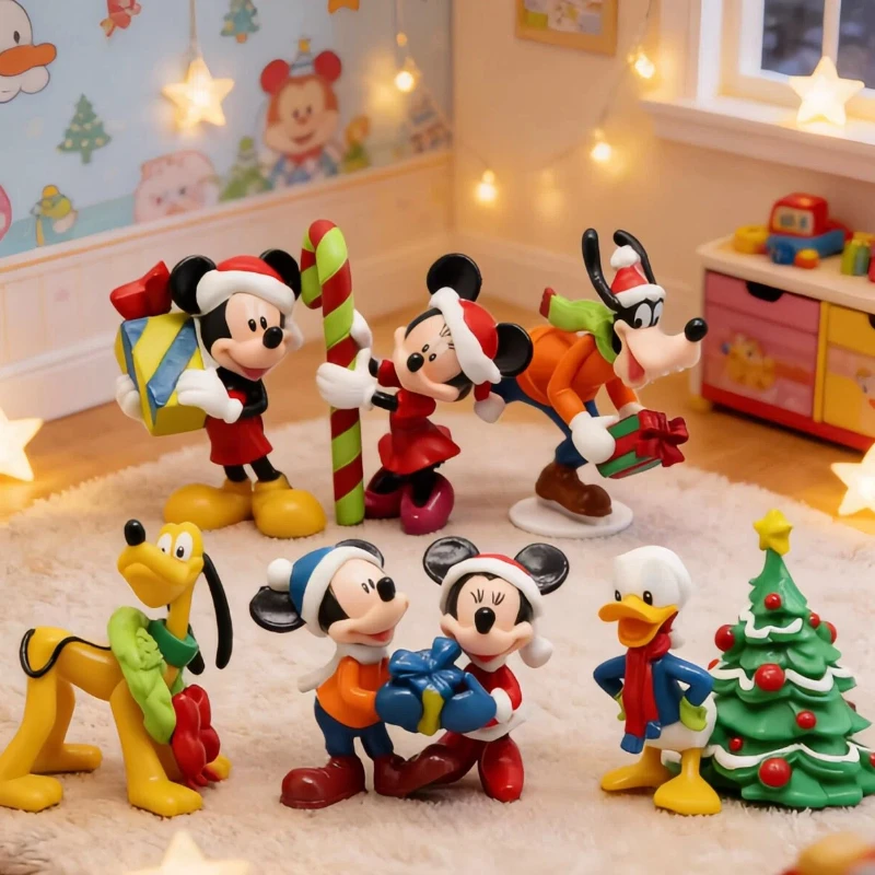 

Милые фигурки-сюрпризы из серии «Парк развлечений»: маленькие мышки и уточки, мужские и женские персонажи, креативные украшения для рабочего стола, игрушки, подарок на праздник