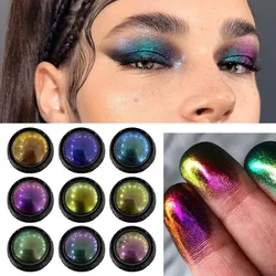 Косметика 1pcs Optical Chameleon Eyeshadow Light Change Gloss Pearlescent Bright Makeup Eye Glitter Eye Shadow Cosmetics