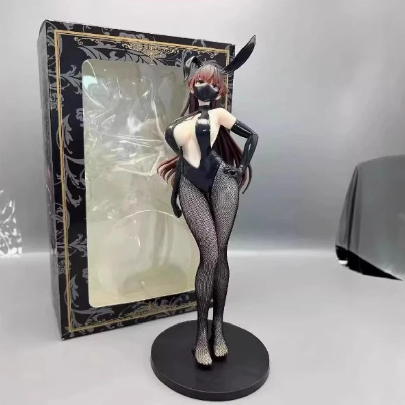 

32cm Supersonico New Bunny Girl in Silk Stockings Figure Model Statue Boys Collection Desktop Decoration Ornament Toys Gifts