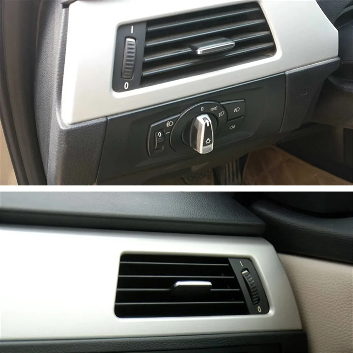 ด้านหน้า A/C Air Vent Outlet Tab คลิปชุดซ่อมสําหรับ BMW 3 Series E90 2005-2012 ด้านหน้า A/C เครื่องปรับอากาศ Vent Outlet Tab
