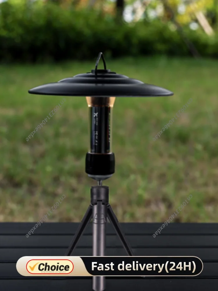 1/4 Screw Desktop Stand Lightweight Camping Lamp Bracket Multi-Purpose Phone Tripod Holder Outdoor Camping Equipment