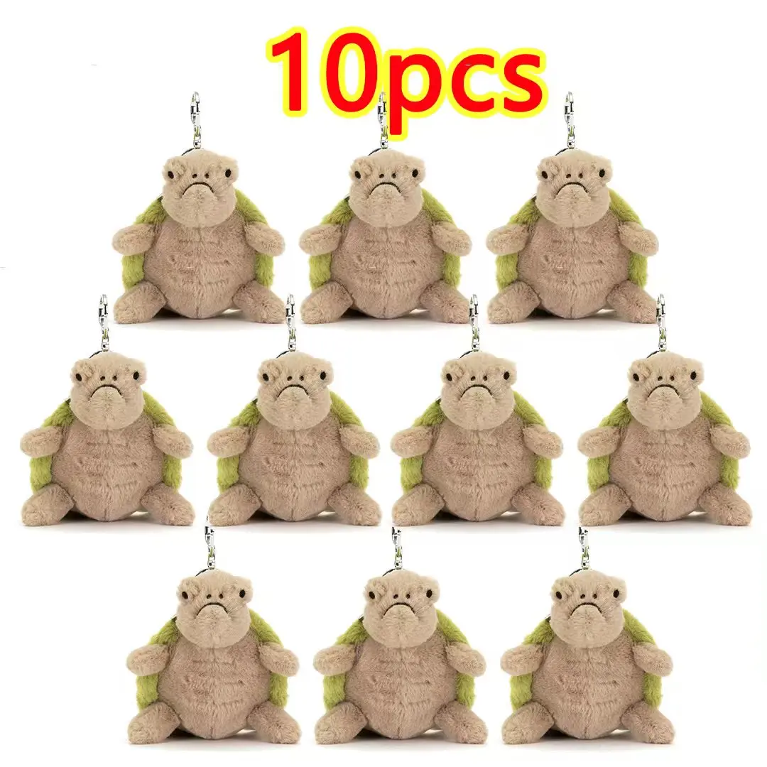 Lot varié de porte-clés en peluche : Barbe à papa, Croissant, Cornichon, Cacahuète, Cerise - Jouets suspendus en gros