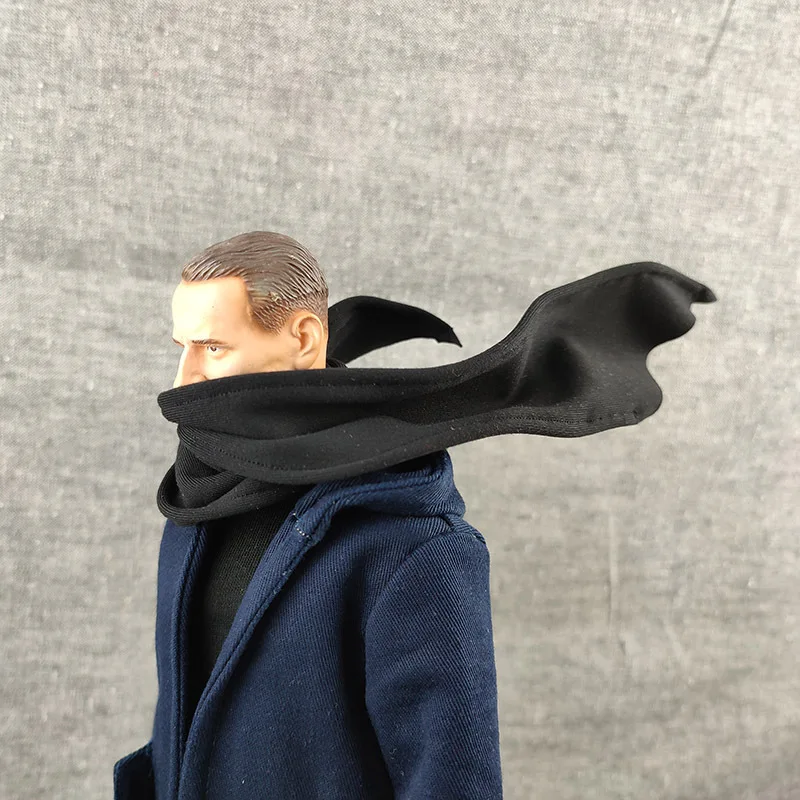 1/6 1/12 Scale Soldier Scarf Neckerchief Concave Shape Clothes Model for 1/6 1/12 Action Toy Figures Body Accessories