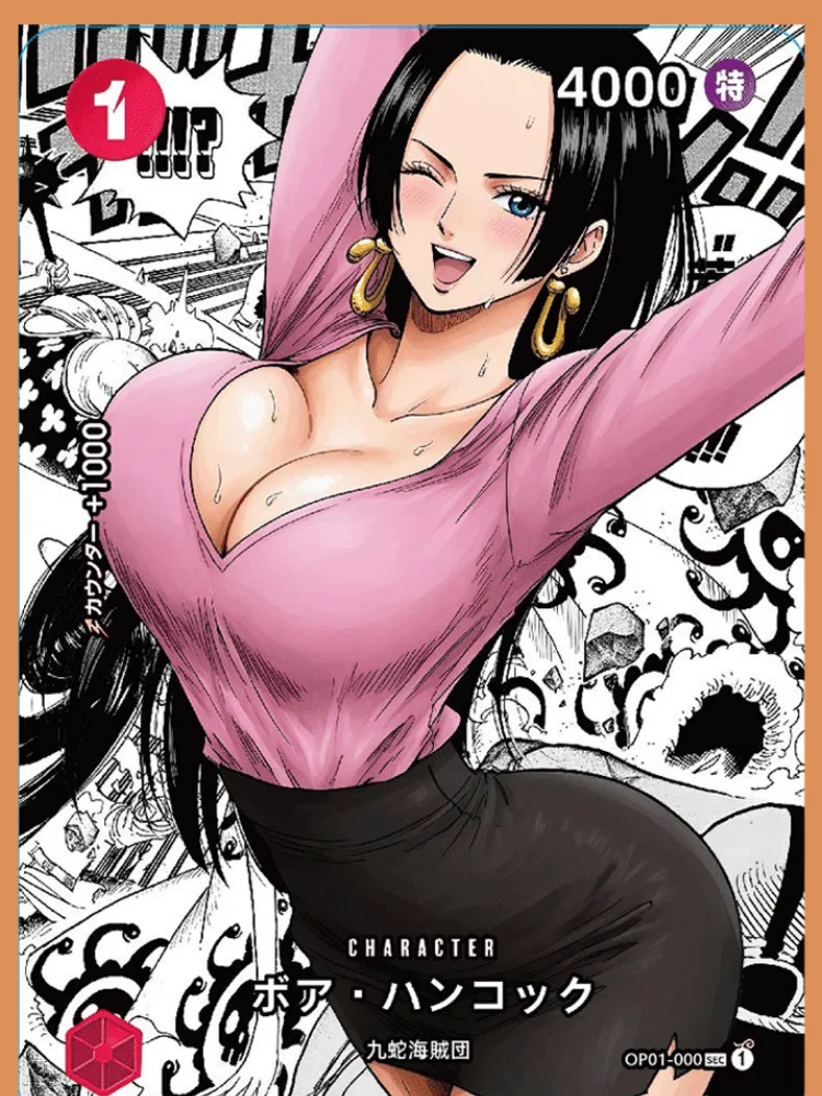 9 Pz/set ONE PIECE Boa·Hancock Fai Da Te Gioco Da Tavolo Carta Da Battaglia Auto Controllo Raccogliere Firma Trading Flash Card Anime Del Fumetto Regalo