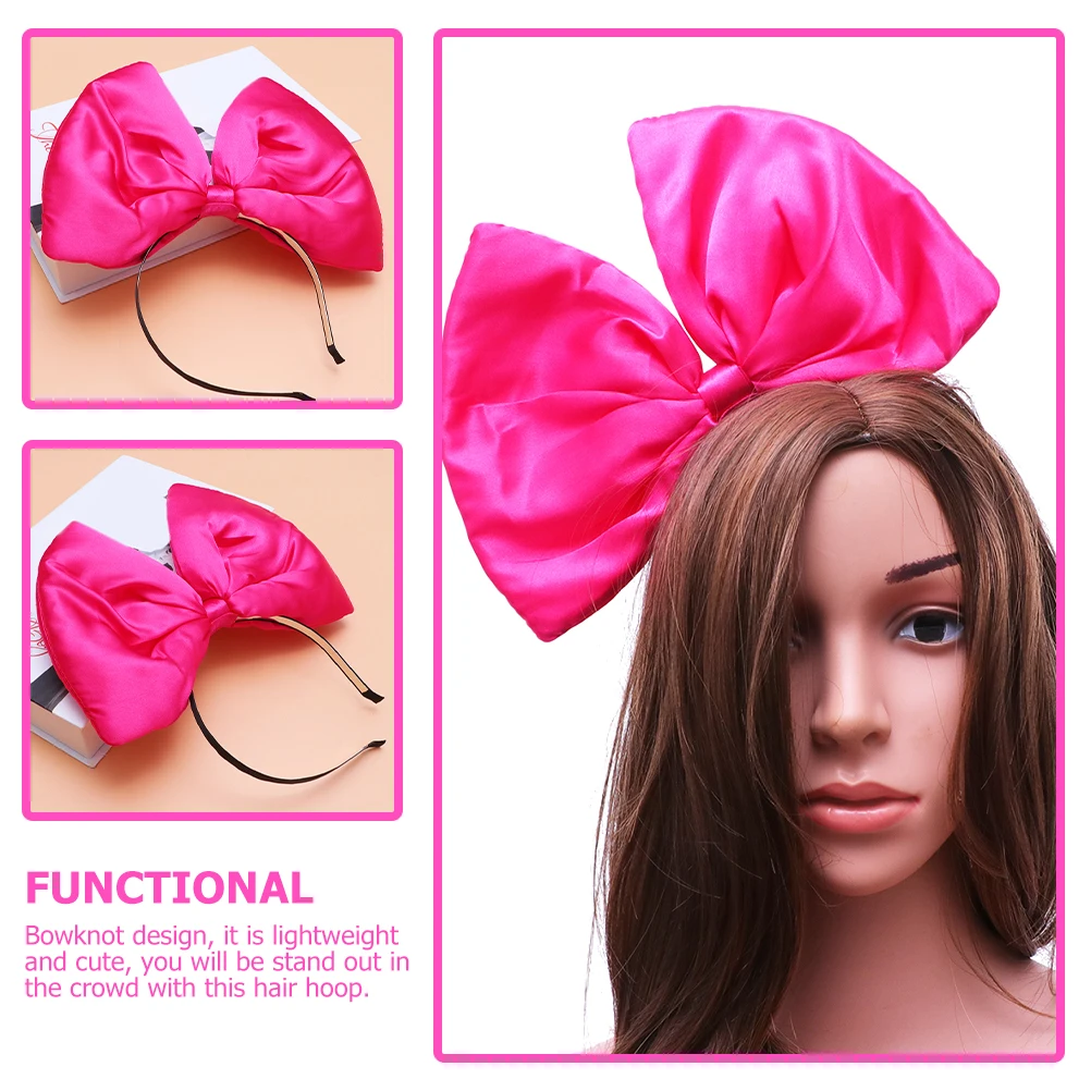 

Bowknot Headband Cute Bows Women Hair Bands Teen Girls Party Accessories Hairstyle Tools Christmas New Year Lightweight