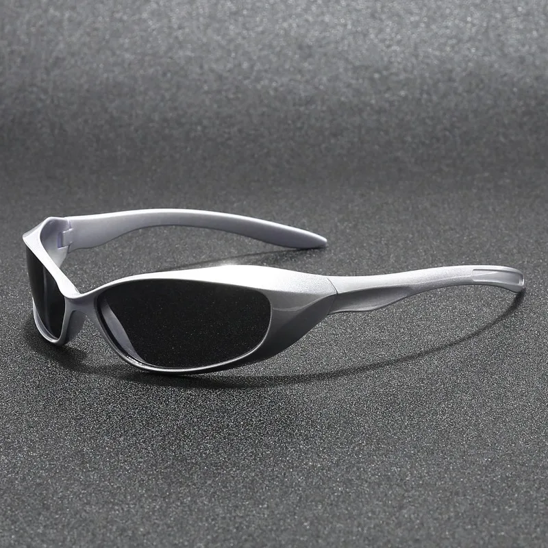 New Y2k Sunglasses For Men And Women Sports Cycling Glasses Women Trendy Street Photography Sunglasses Men Fashion Shades image 2