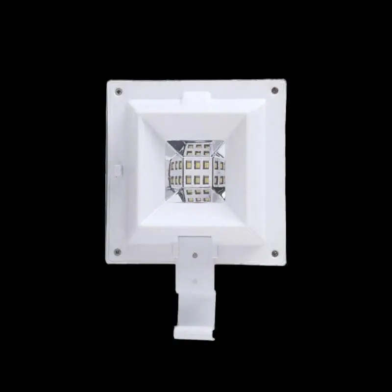

6LED Solar Light Wall Lamp Lights Lights Lights Waterproof Balcony White Corridor Outdoor Lighting Fence