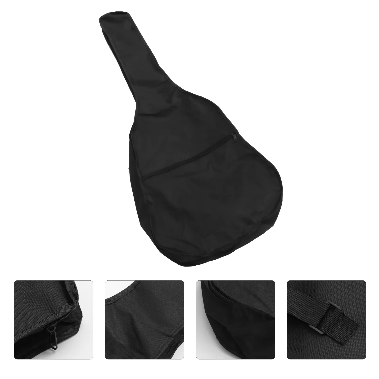 

41 inch Waterproof Oxford Cloth Folk Guitar Bag Black Gig Bag Guitar Carrying Case folk guitar case 41 inch guitar bag