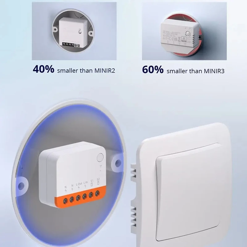 ABGR-controlador de luz Wifi inteligente, controlador inteligente, Control remoto, controlador bidireccional, Control por voz/aplicación, controlador de botón inteligente