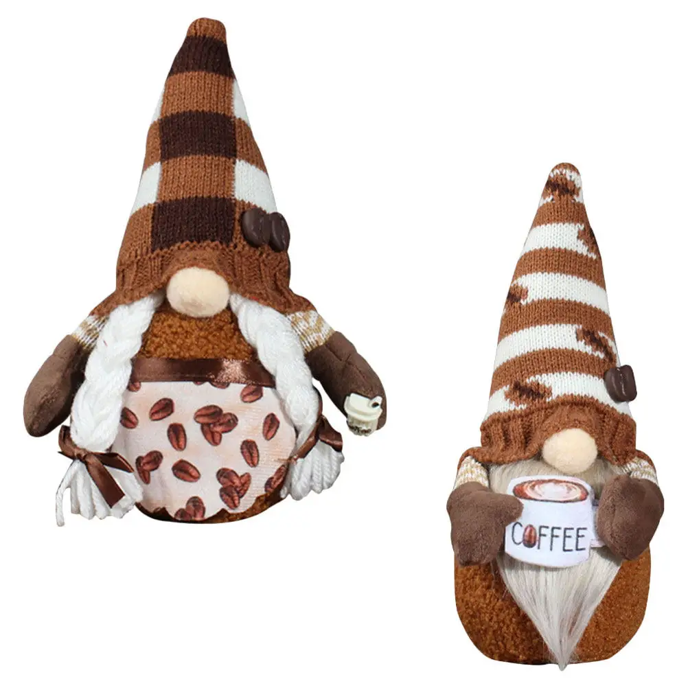 

2Pcs Faceless Gnome Decorative Ornament for Festival Party Desktop Decoration Dwarf Adornment Christmas Gift