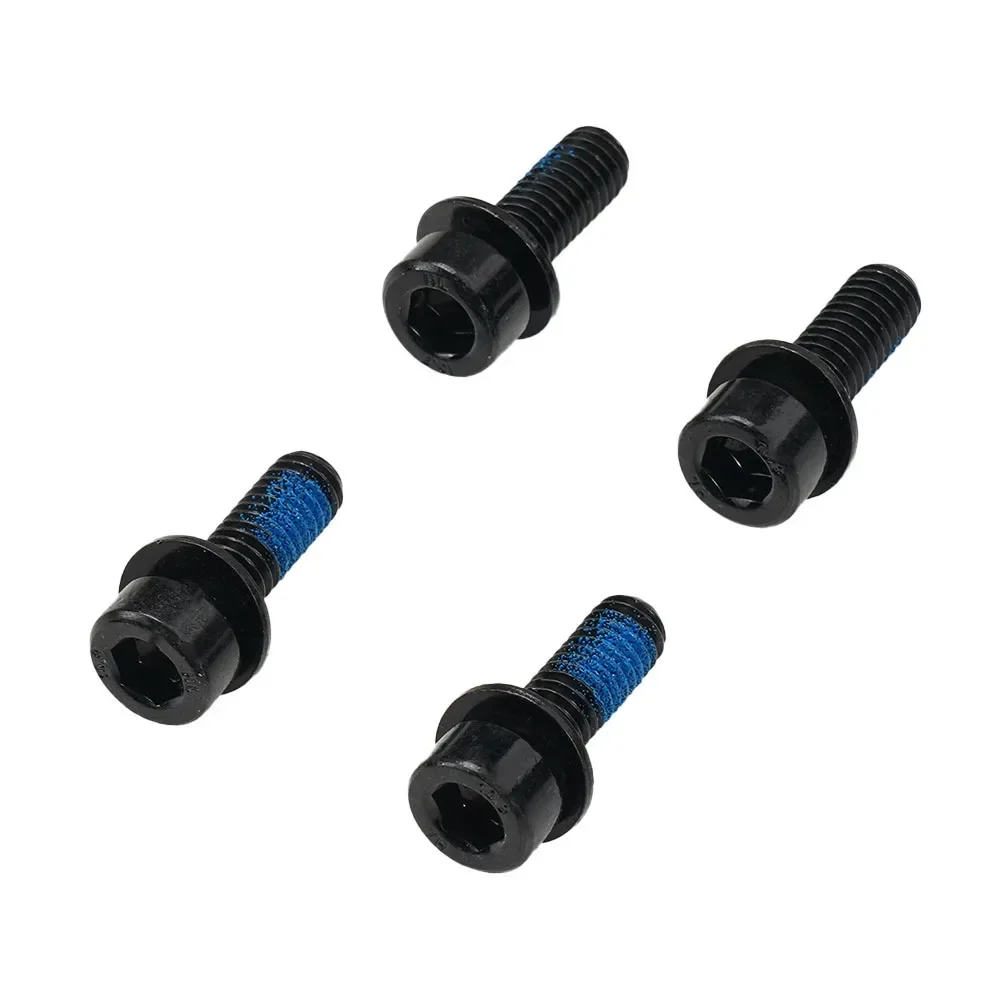 

4x Bike Disc Brake Screw Mountain Bicycles Oil Brake Caliper Fixing Screw High Carbon Steel Screws Accessories For Cycling