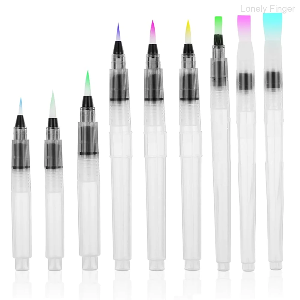 Watercolor Brush Pens, 9/18Pack, Watercolor Brushes Set, Watercolor Pens for Adults, Water Brush Pen, Water Color Pens, Watercol