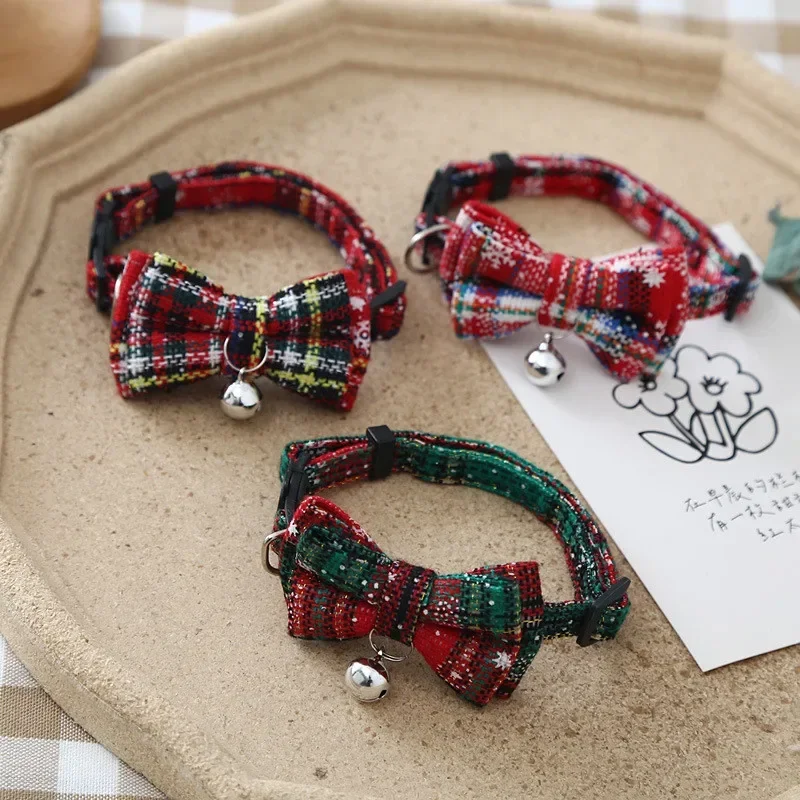 New Year Christmas Decorations Christmas Miniature Dogs Cat Bell Collars Merry Christmas Natal Noel Gifts 2025 Navidad Xmas