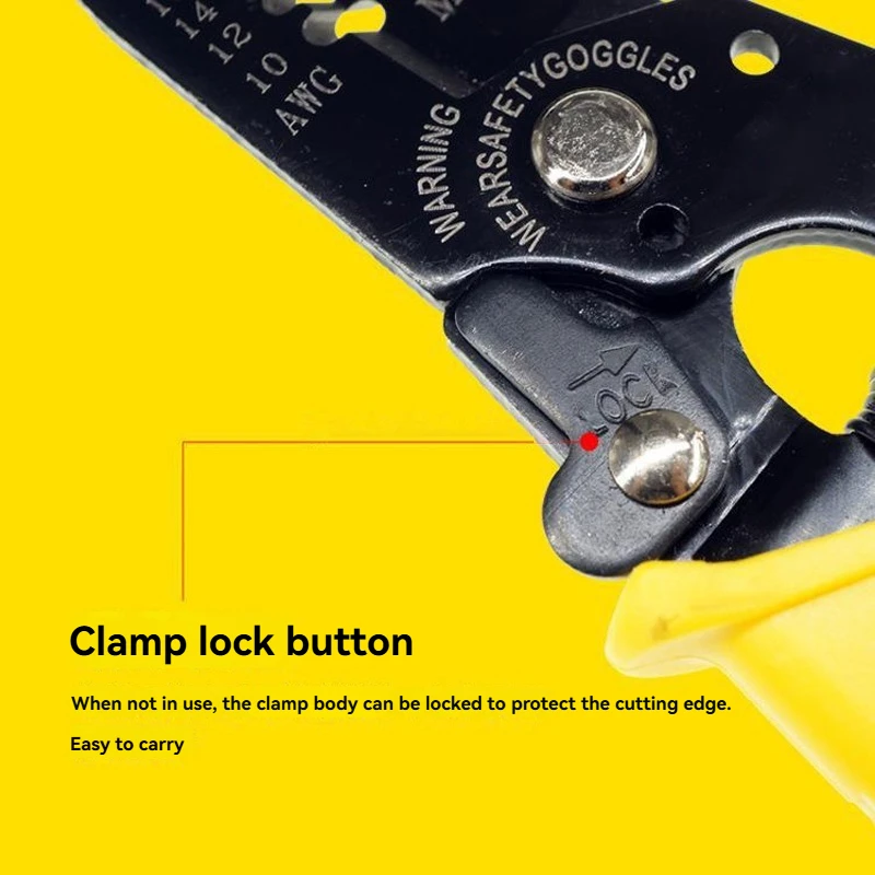 0,6–2,6 mm multifunktionale Abisolierzange zum Kabelschneiden, Crimpklemmen, Zangen, C-RV, professionelle Handwerkzeuge für Elektriker – Detail 3