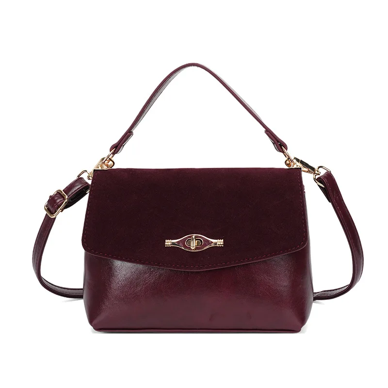 حقيبة كروس نسائية كلاسيكية لعام 2025 A/W، محفظة كتف كلاسيكية متعددة الاتجاهات من الجلد الناعم، حقيبة ذات سعة كبيرة للعمل #5
