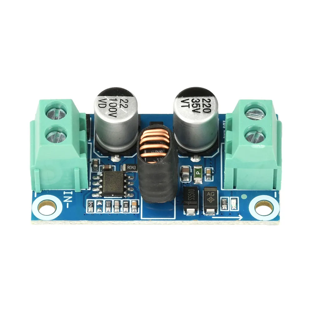 DC-DC Step-Down Power Module 10-100V to 5V 12V 24V 3A Fixed Output Buck Converter Voltage Regulator Module