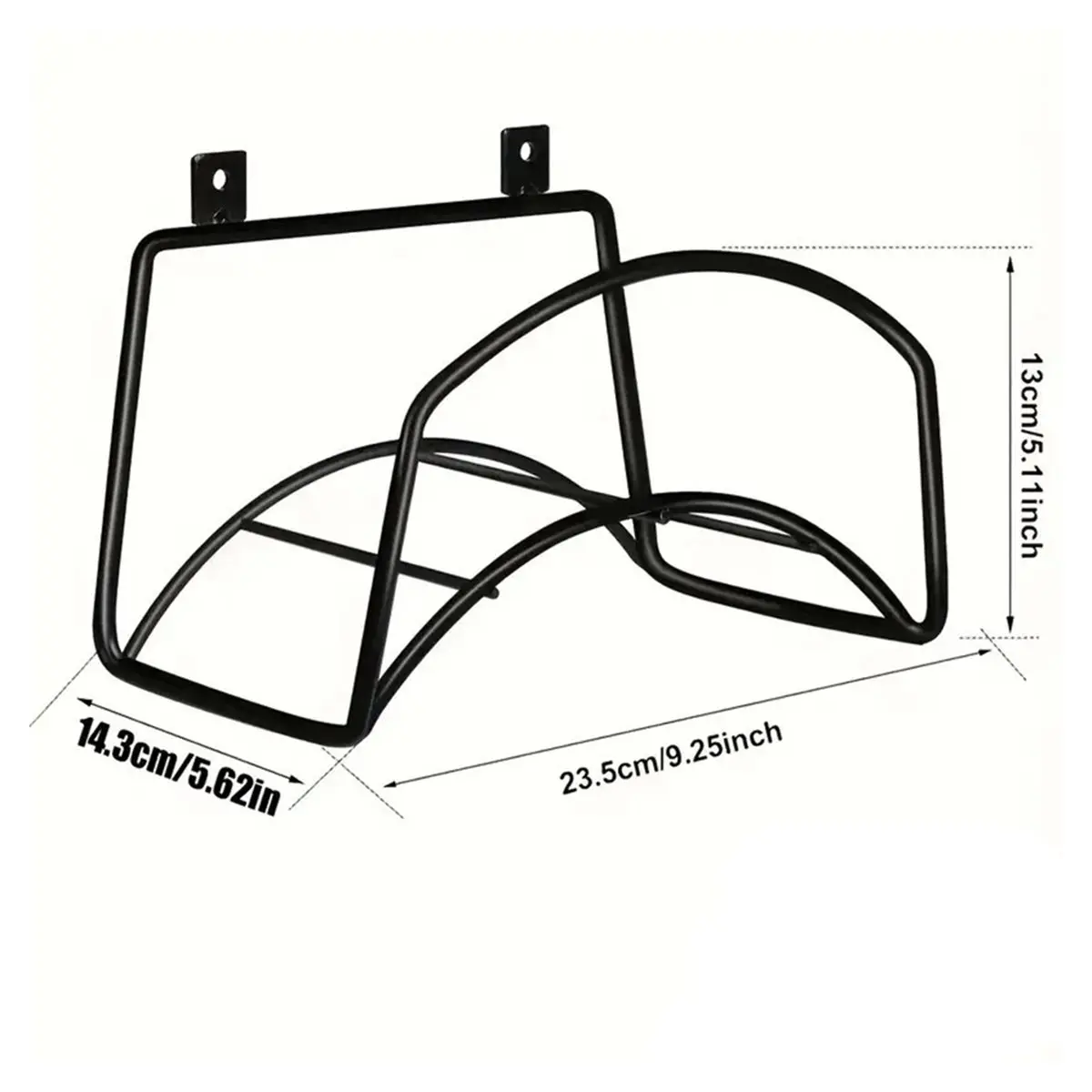 useful Garden Hose Holder Wall Mount Multipurpose Bracket Decorative Supplies Heavy Duty Organizer for Outside Home Patio