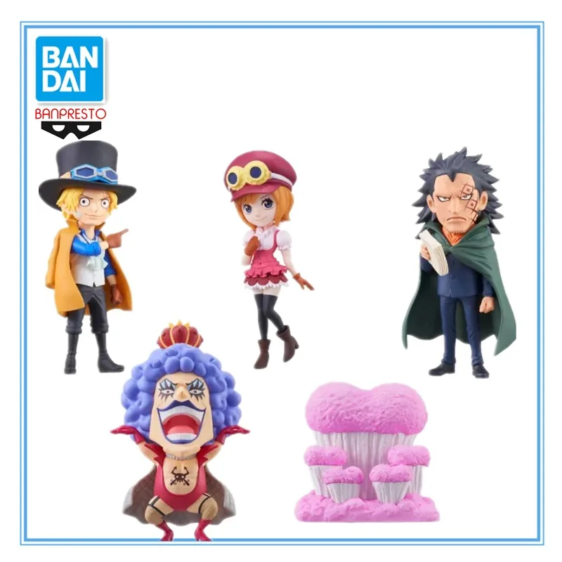 

In Stock Original BANDAI BANPRESTO Monkey·D·Dragon Koala Emporio Ivankov Sabo Anime Character Model Collection Decoration Toys
