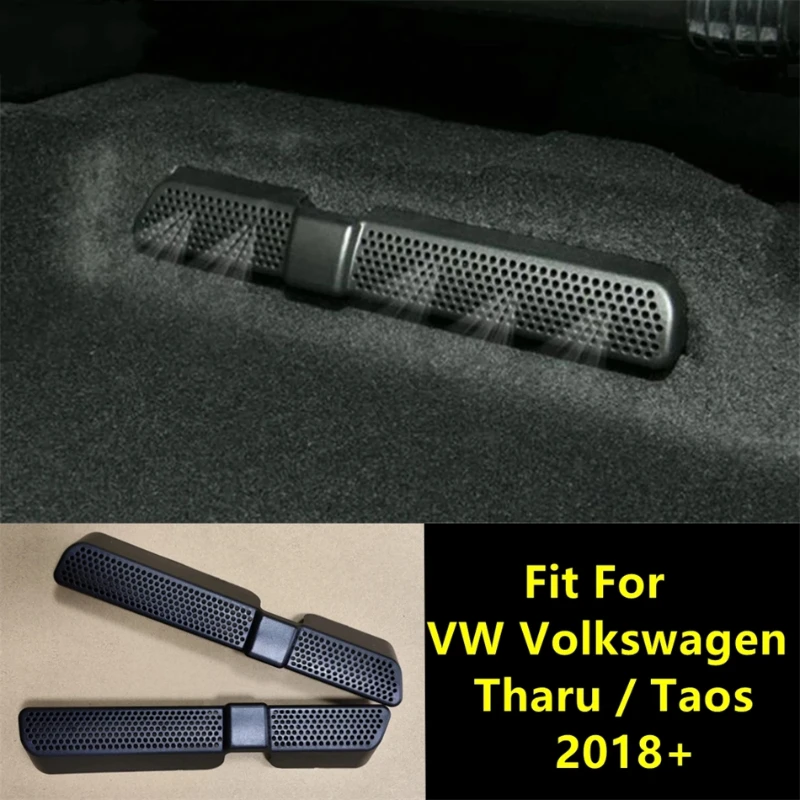 

Seat Under Floor Air Conditioning AC Vent Outlet Dust Cover Accessories Interior Kit For VW Volkswagen Tharu / Taos 2018 - 2024