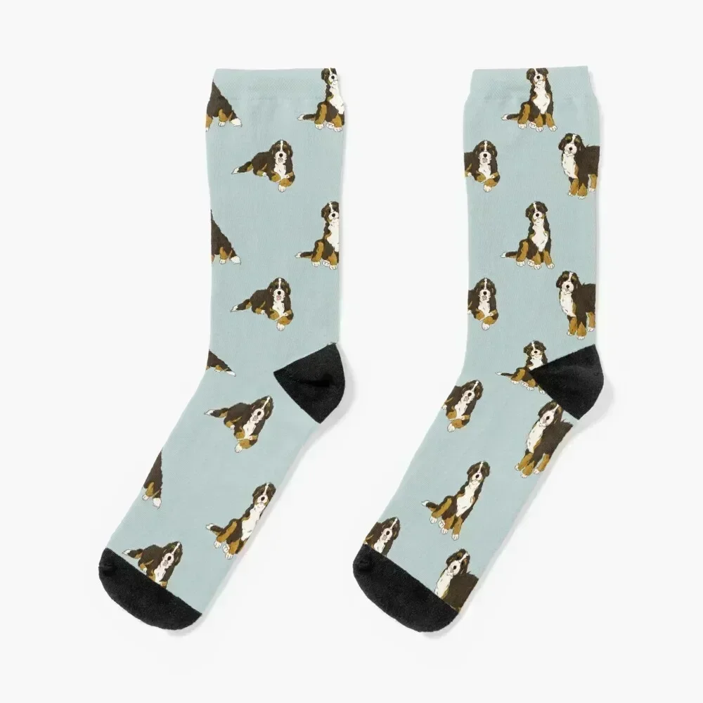 

Bernedoodle Doodle Dog Socks Hiking boots essential fashionable ankle Male Socks Women's