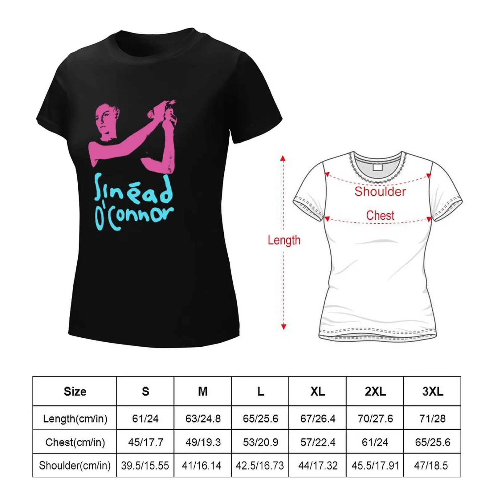 Sinead-In-Memories T-shirt tees Short sleeve tee Blouse t shirt dress Women