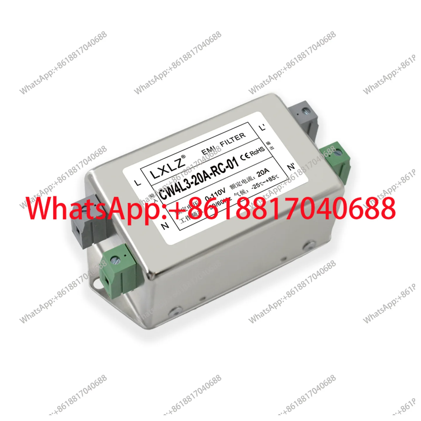 Single-phase three-stage high-performance 0-1500V power supply filter CW4L3- A-RC-01/02 series has strong anti-interference