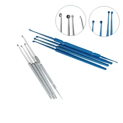 Titanium/Stainless Steel Forceps Chalazion Curette Micro Veterinary ophthalmic Eye Surgical Instrument