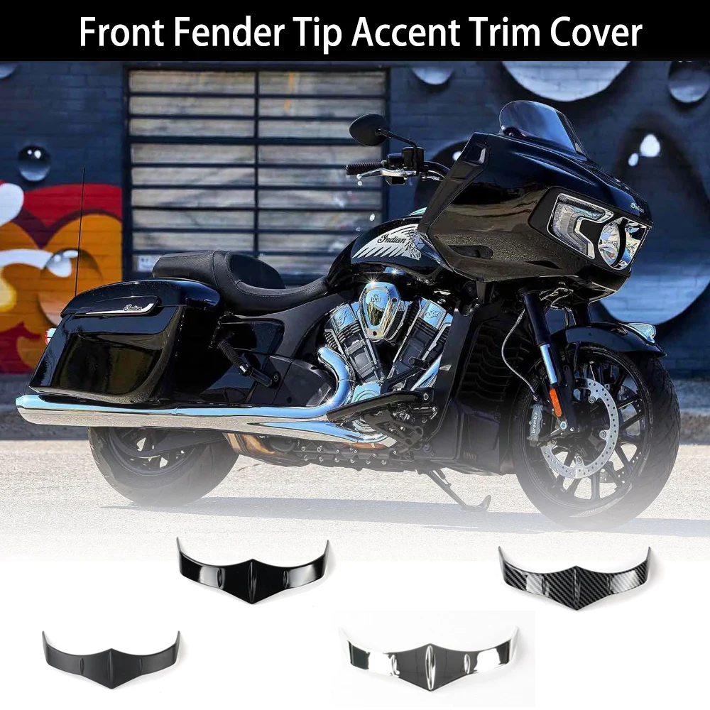 

Front Fender Tip Trim Accent For Indian Challenger Dark Horse 2020-2025 For Indian Pursuit Limited 112 2025
