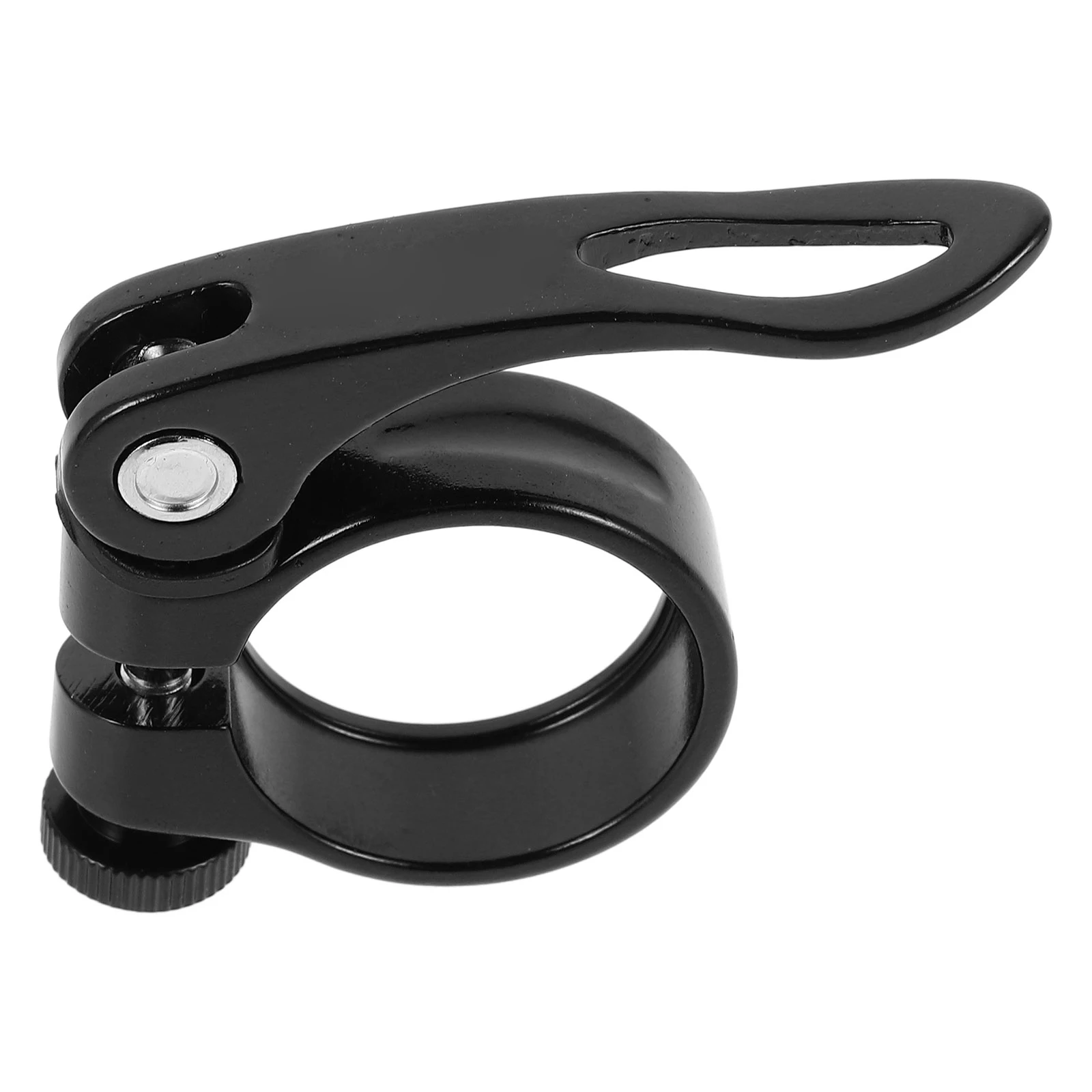

Quick Release Seat Tube Clamp Aluminum Alloy Bike Post Clamps Lightweight Durable Secure Lock Suitable Mountain Bikes Versatile