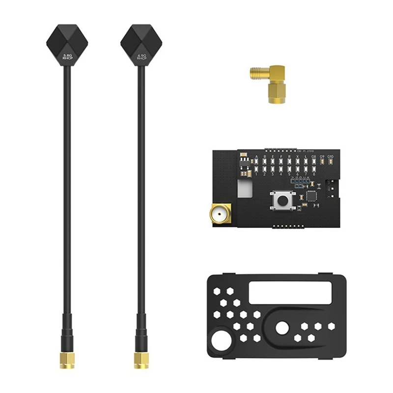 جهاز استقبال Goggle v VRX ، أجزاء 56CH ، مجموعة وحدة fg-fox