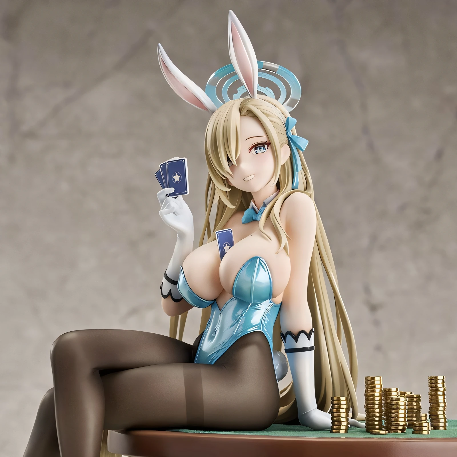 

В наличии Синий Архив Ichinose Asuna Bunny Аниме Фигурка Модель Игрушки Настольные Украшения