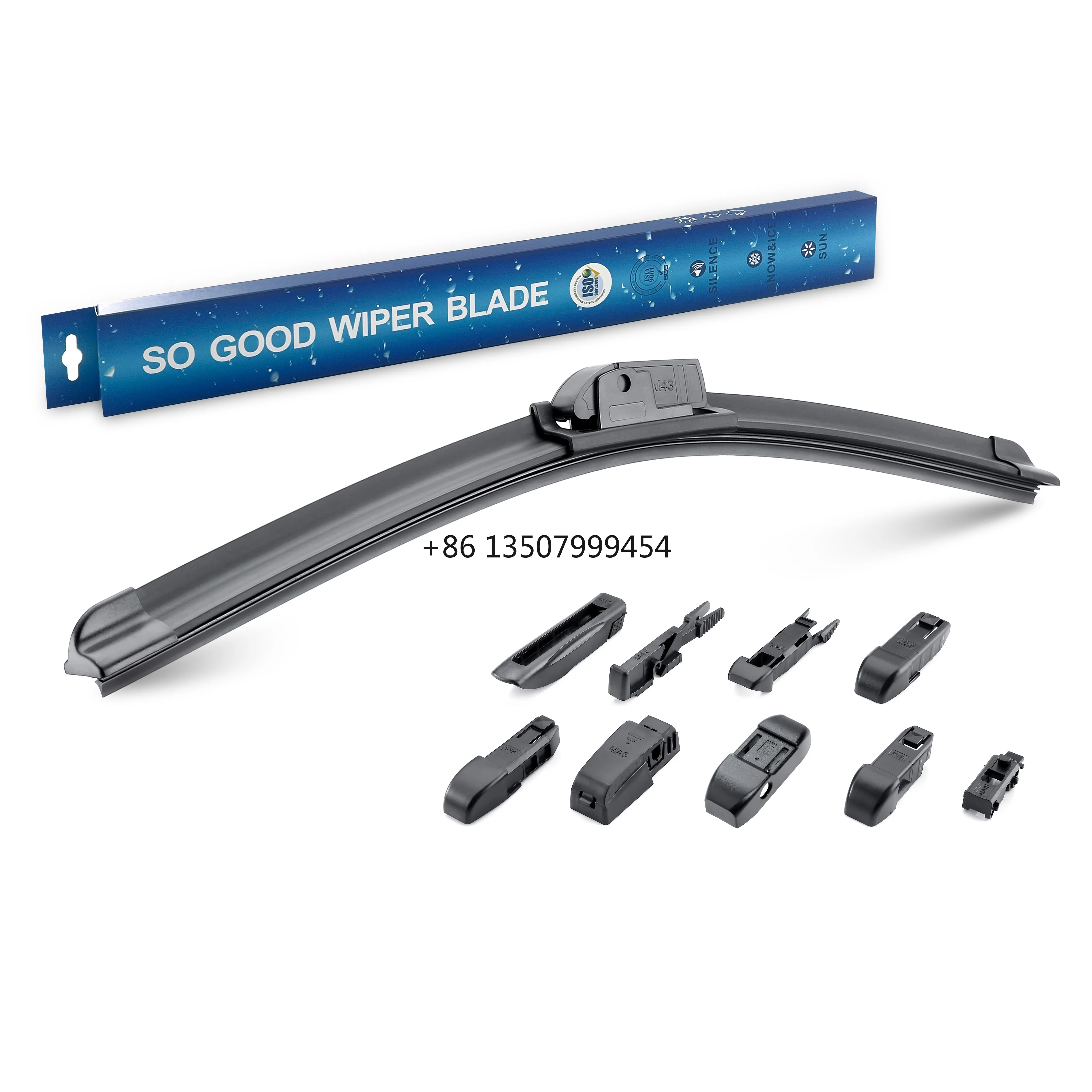 

Chinese Factory Strong Quality Contral Customize Package Excellent Front Wiper Blade Fit for 99% Cars Model