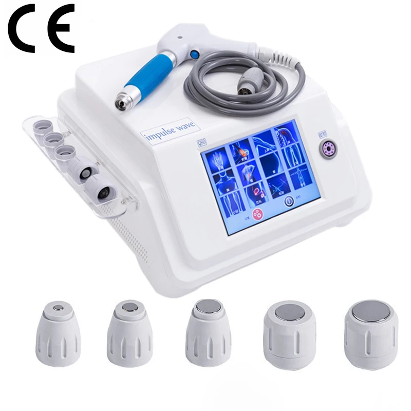 2022 New Vibrator Shock Wave Back Pain Relief Physiotherapy Pneumatics Shockwave Therapy Machine Body Relax Masajeador CE PROVED