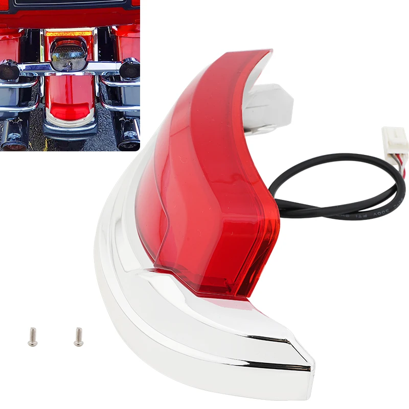 Motorcycle Fender Tip Light Rear Brake Running Taillight Lamp For Harley Touring Street Electra Road Glide FLHR Ultra 2014-2026