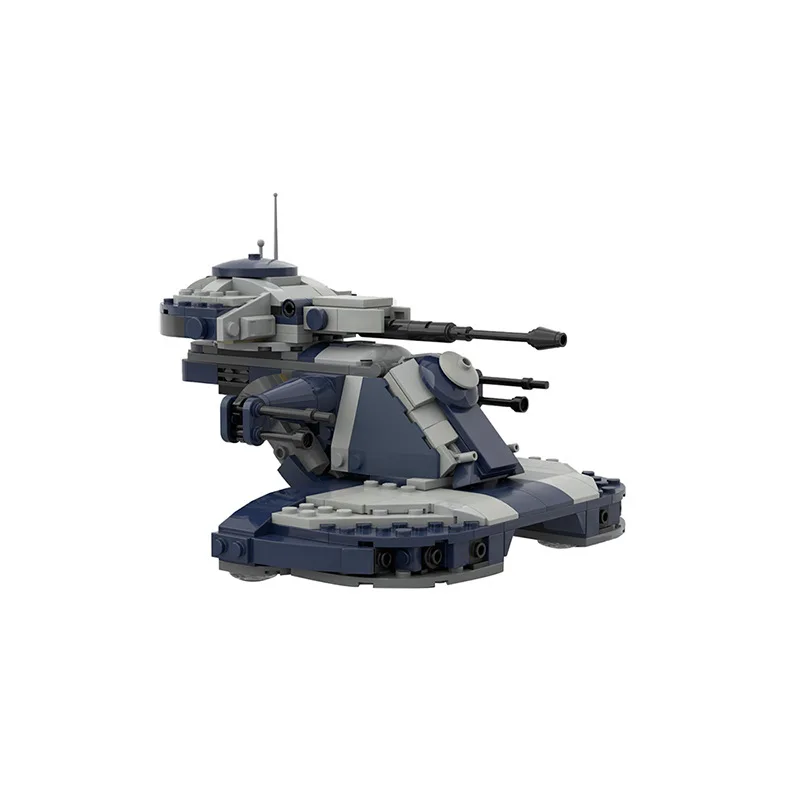 MOC-53017 Ruimteoorlogen Aanvalsvoertuig Bouwsteen Set Militaire Aanval Tank Aat Model Diy Kids Puzzel Speelgoed Verjaardagscadeau 358 Stuks