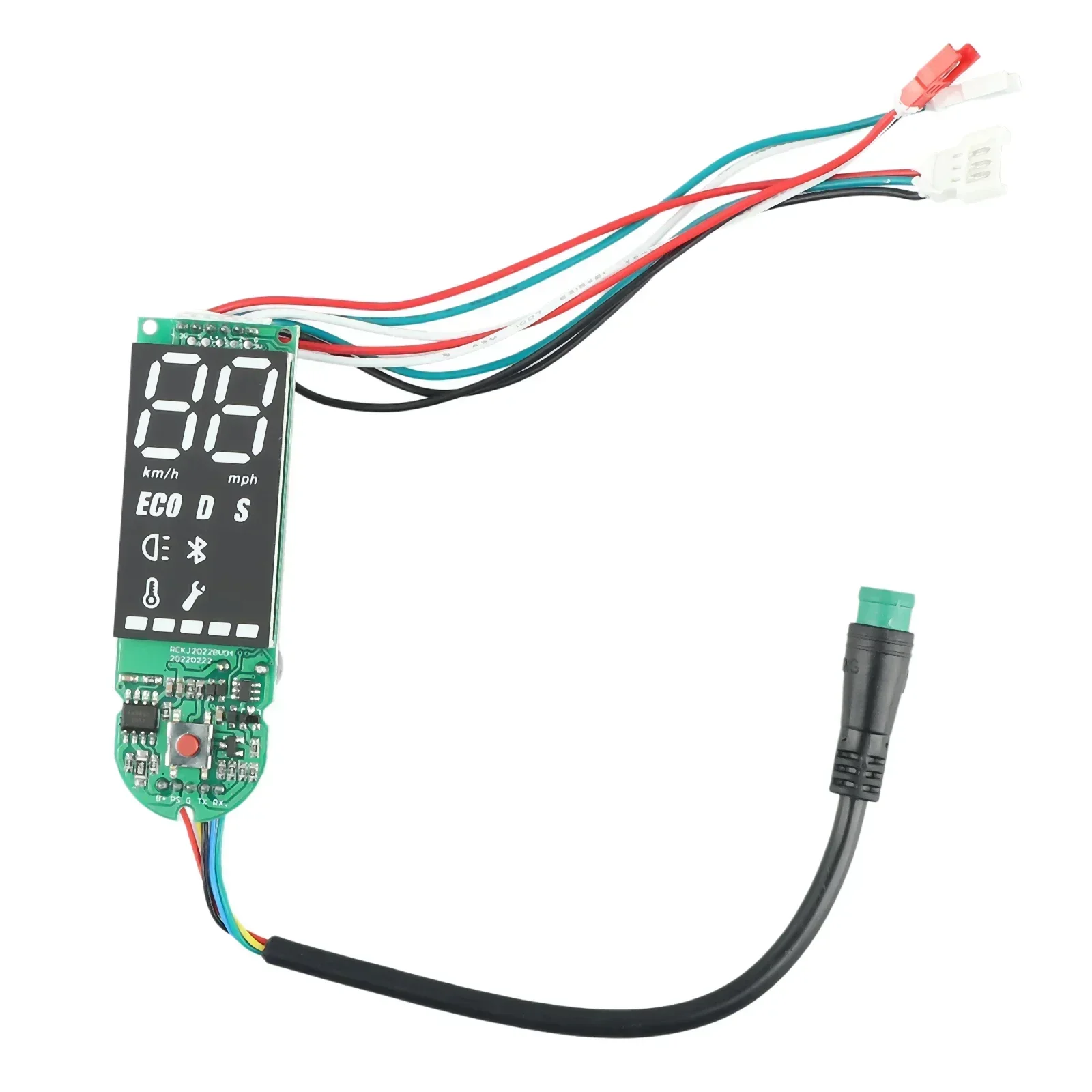 36V 350W Controller Dashboard Bluetooth Accelerator Front Lights Handbrake  Accelerator Scooter Replace Suit For E-Scooter