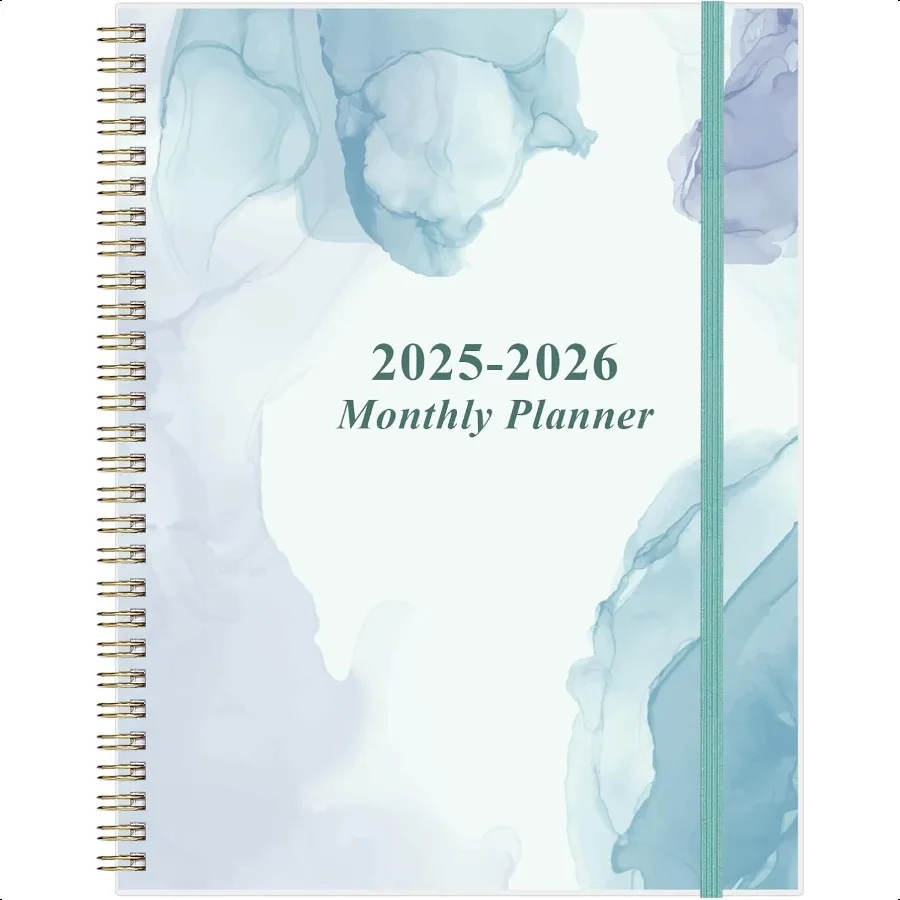 

20252026 Monthly Planner 18 Monthly Calendar July 2025 December 2026 Two Pages Per Month 9 x11 Planner with Tabs Strong TwinWir