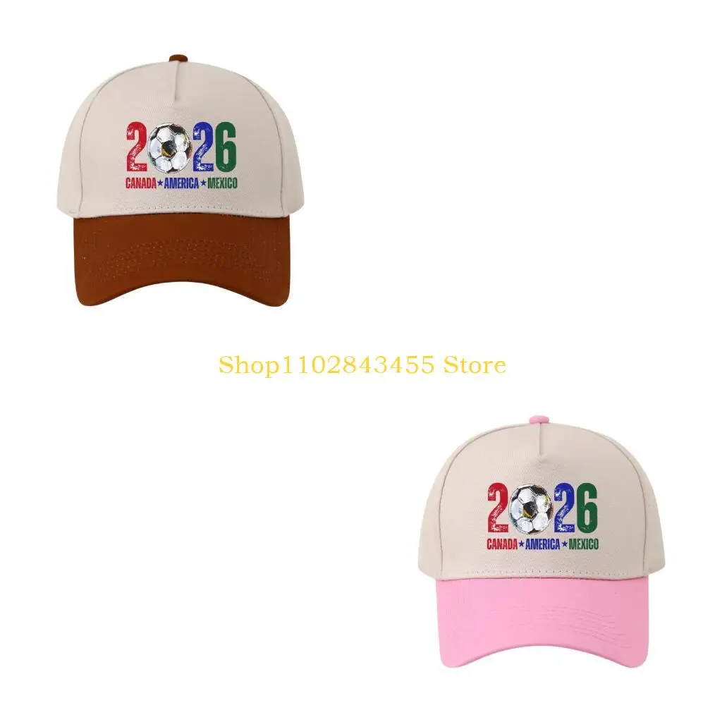 49MC 2026 Soccer Sports Adjustable Polyester Baseball Cap Fashion Outdoor Hat Breathable Hat For Men Women With Sun