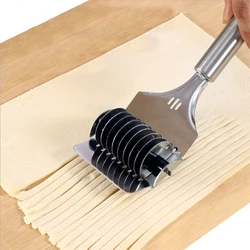 Manual Noodle Cutter Rolling Stainless Steel Spaghetti Maker Pressing Pasta Machine Shallot Knife Kitchen Cooking Accessories