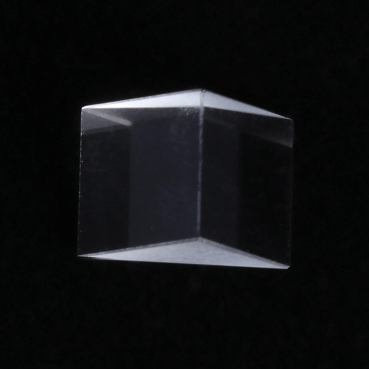 

Small Glass Right Angle Optical Prism Portable Clear Scratch Free Educational Light Bending Photography Science Teaching Tool