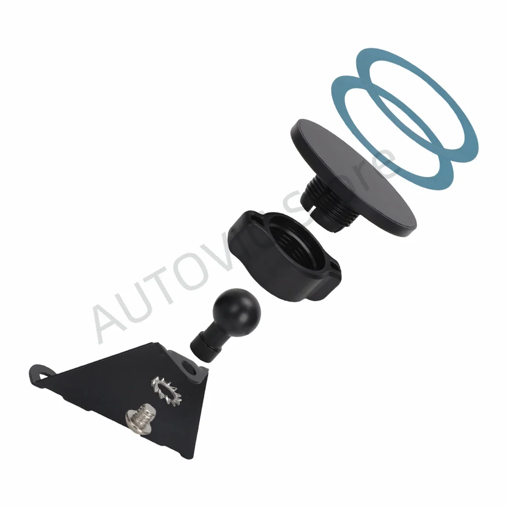 Magnetische Telefonhalterung für Porsche 981 991 718 2013–2018, Autotelefonhalterung, Lüftungsschlitz-Clip – Detail 3
