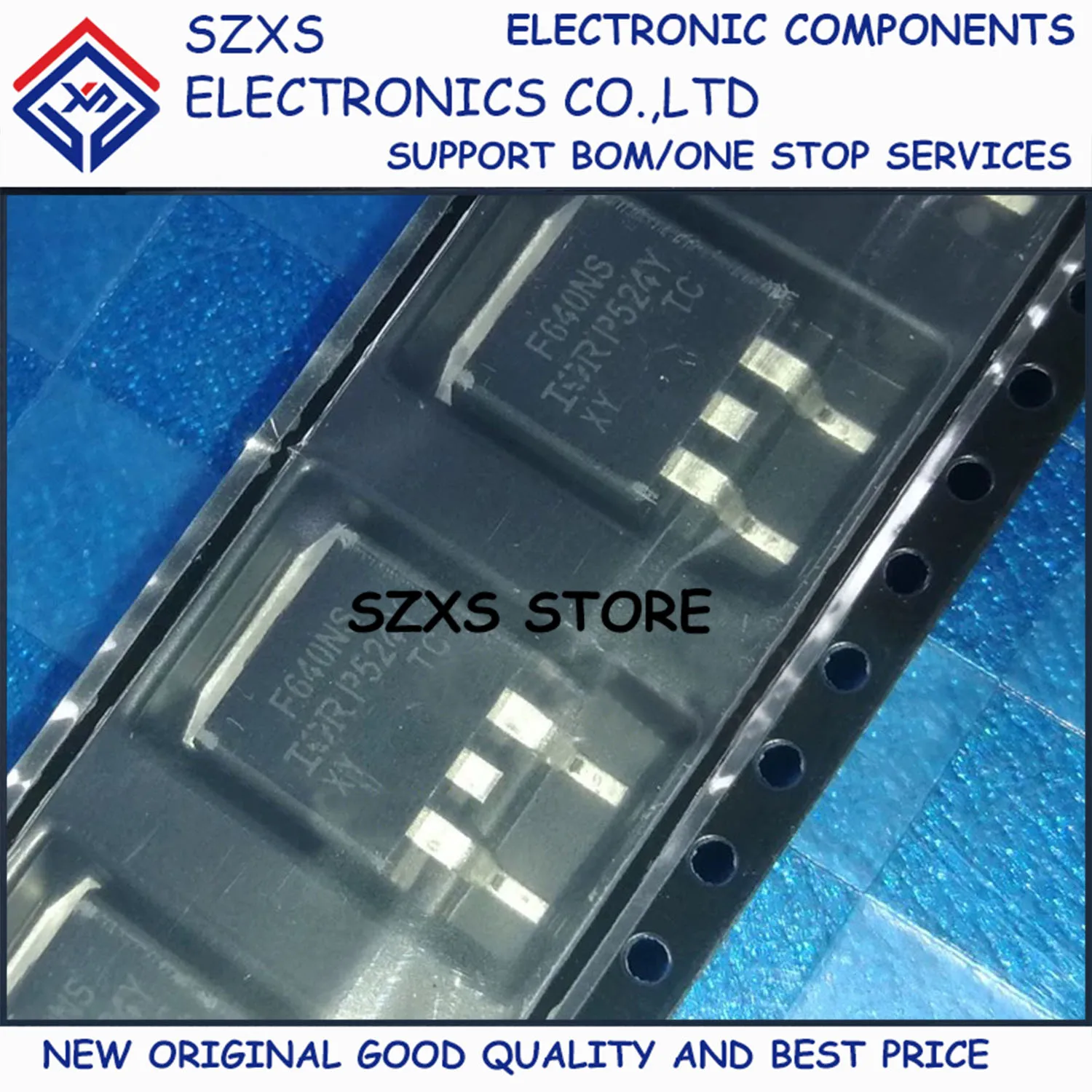 

New Original 10Pcs F640NS IRF640NSTRLPBF TO-263 200V 18A MOSFET Field Effect Transistor In Stock Good Quality