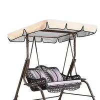 Outdoor Swing Chair Canopy Courtyard Waterproof Swing Garden Patio Furniture Dust Cover Cover Garden Patio Furniture Dust Cover