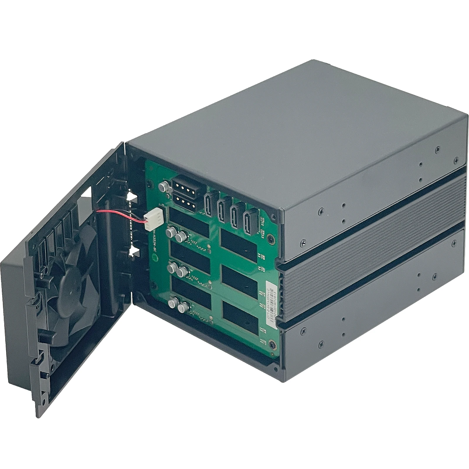 ZhenLoong Optical Drive Hot Swappable Hard Disk Module Chassis Storage Expansion 5.25 "a 3.5" HDD Hot-swap Cage Adapter