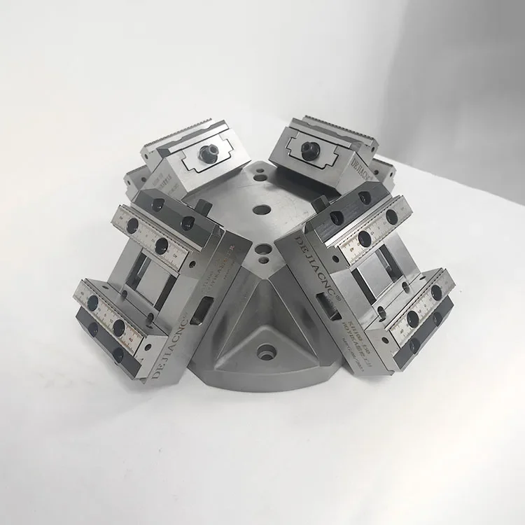 GDS78-128 Manual Drive 4th 5th Axis CNC Self-Centering Vise