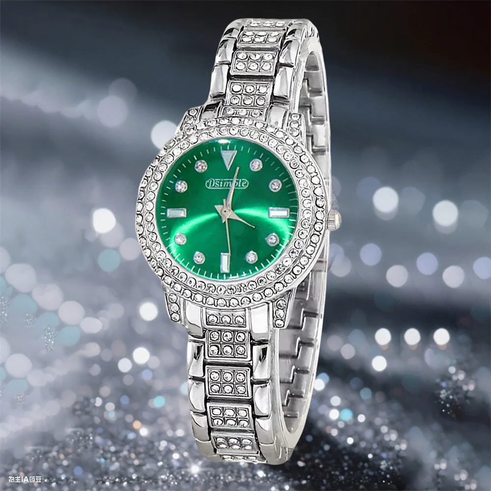 ساعات الزوجين، طقم ساعات فاخر مكون من قطعتين، كلاسيكي بسيط، قرص كبير، كاجوال، متعدد الاستخدامات، كوارتز، مجموعة كومبو، هدية العيد