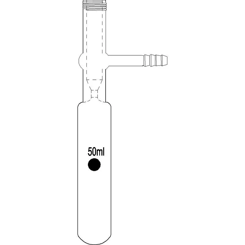 Imagem -06 - Synthware Garrafa de Armazenamento de Solvente Vidro Borossilicato Válvula Ptfe de Alto Vácuo Parede Pesada Novo mm F58