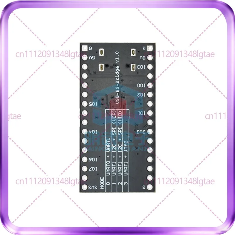 3pcs CH347T development board MCU module, high-speed USB to UART/I2C/SPI/JTAG/GPIO