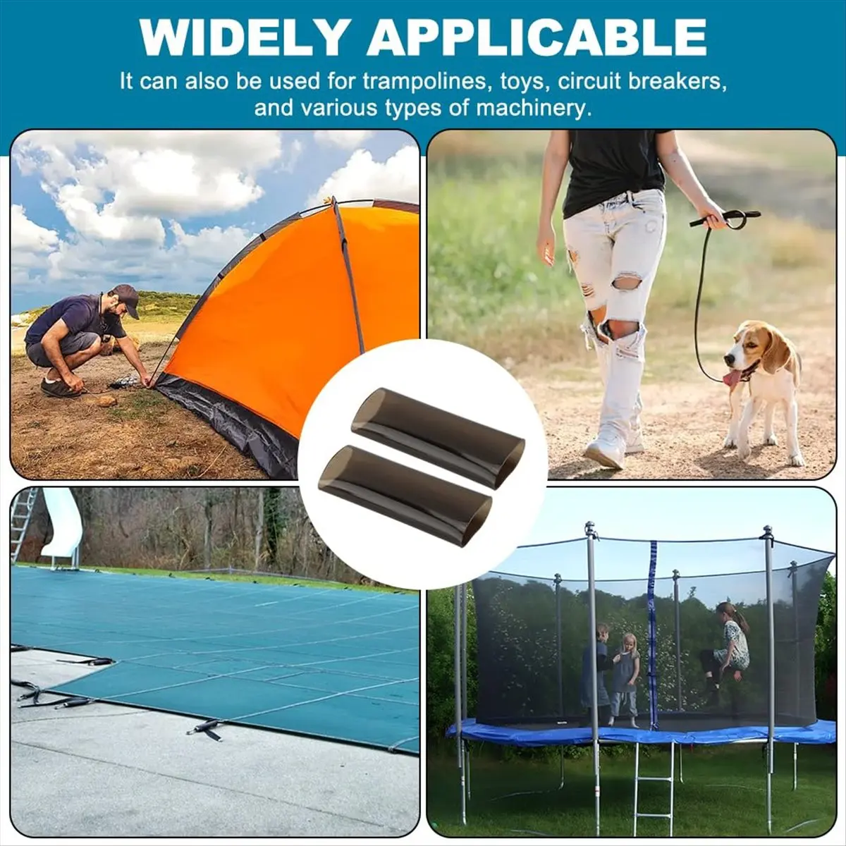 

(ABHW) 20 шт. пружинных втулок для покрытий для бассейнов, пружины для зимних защитных покрытий для бассейнов, пружины в комплект не входят