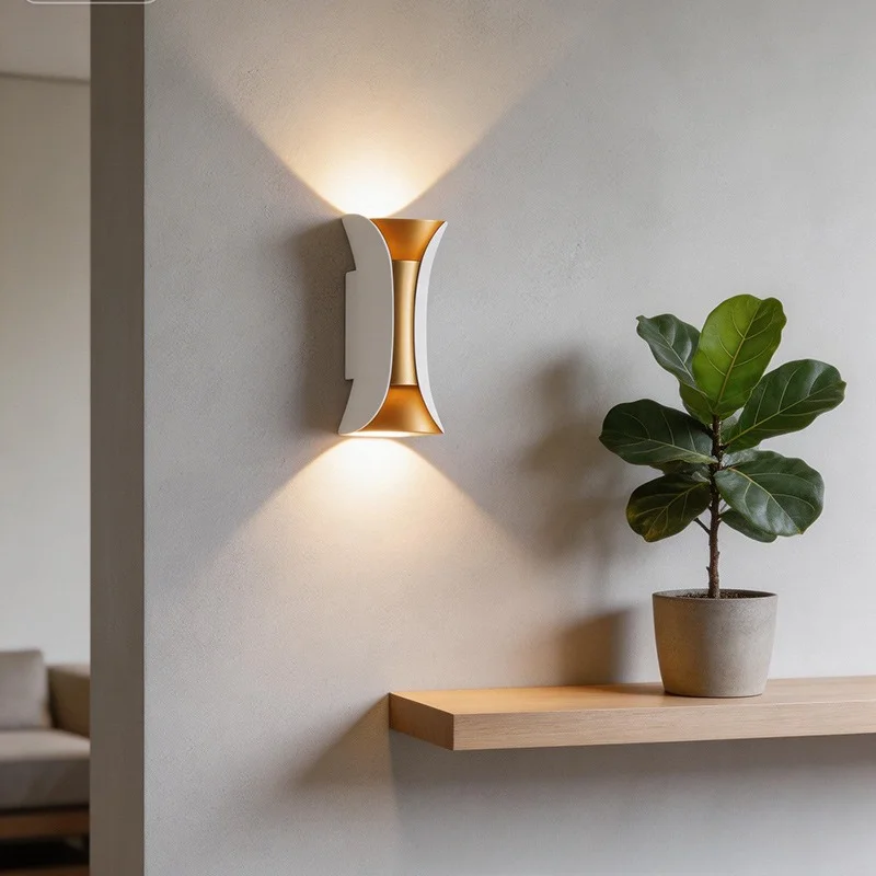 Modern LED Outdoor Wall Light IP65 Waterproof Porch Garden Lights Aluminum Alloy  Wall Lamp for Villa Garden Patio Exterior